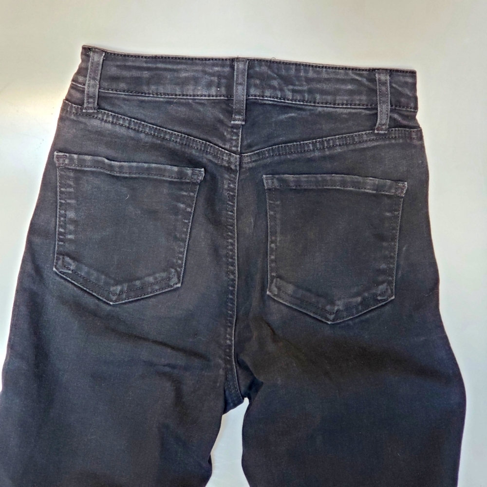 EUC Forever 21 Black Skinny Stretch Jeans Size 25 - Picture 4 of 5